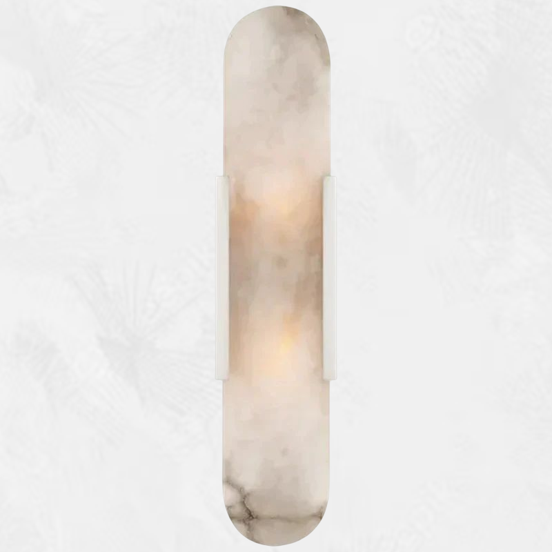 Culoud Elongated Alabaster Wall Sconce