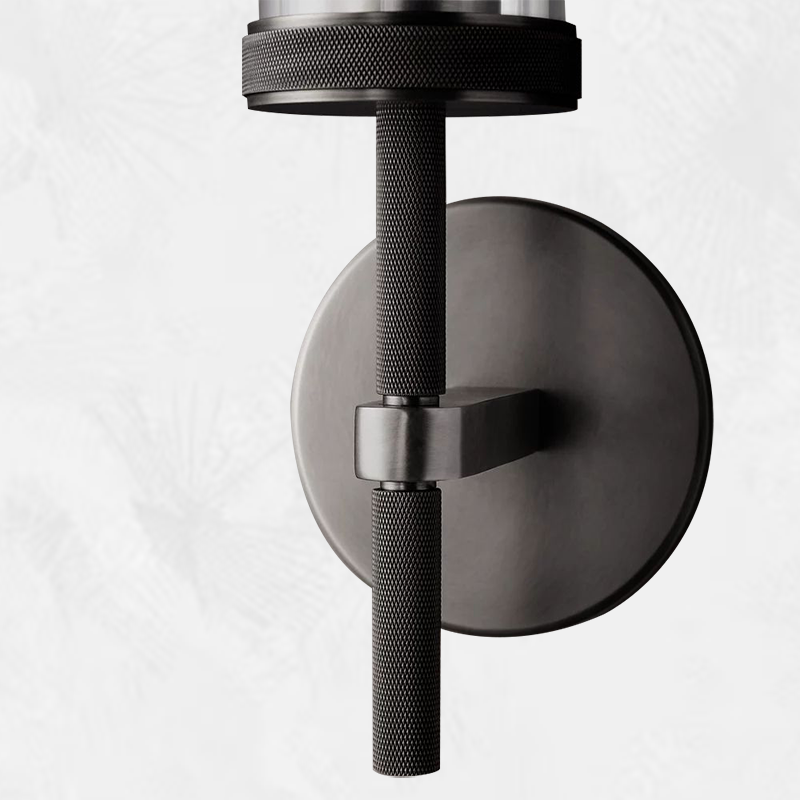Lambo Knurled Grand Sconce