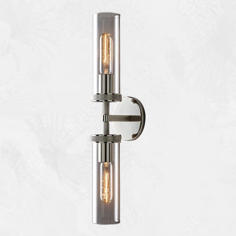 Lambo Knurled Linear Sconce for living room and bedroom