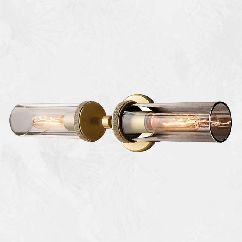 Lambo Knurled Linear Sconce for living room and bedroom