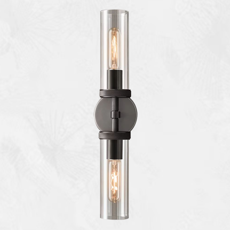 Lambo Knurled Linear Sconce for living room and bedroom