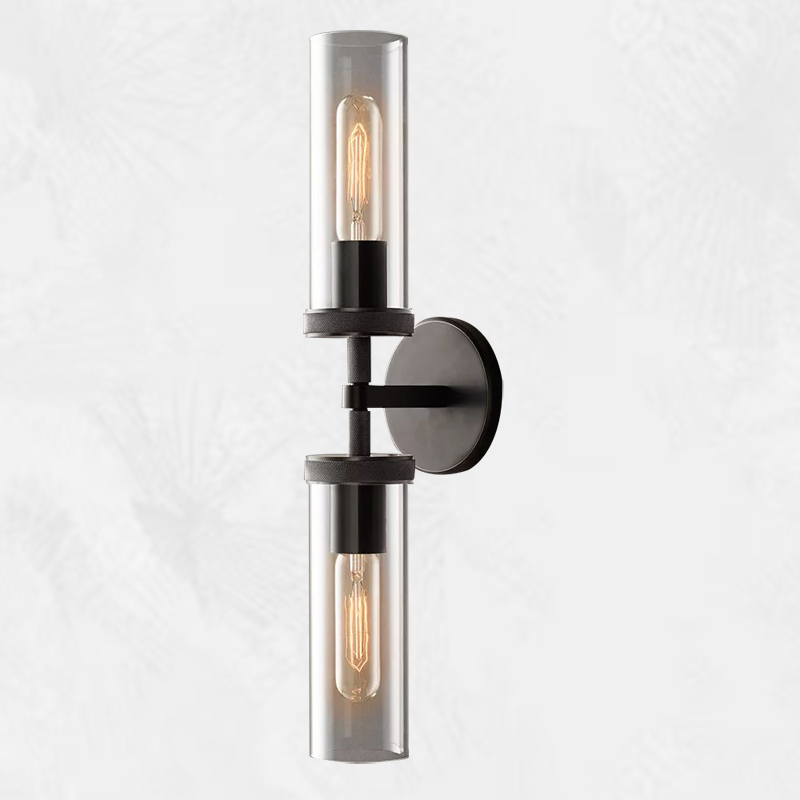 Lambo Knurled Linear Sconce for living room and bedroom