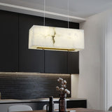 Denise Alabaster Cuboid Dining Room Chandelier,Dining Room Chandelie