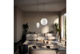 Nirvana Real Alabaster Disc Pendant Light, Pendant Lamp For Hallway, Staircase
