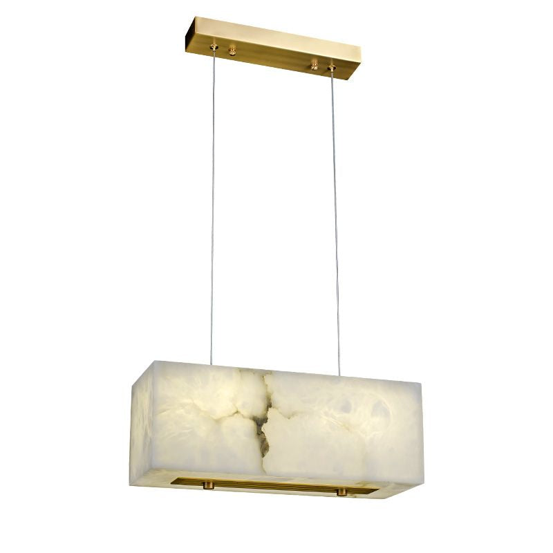 Denise Alabaster Cuboid Dining Room Chandelier,Dining Room Chandelie
