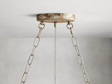 Fiore Crystal Flowers Creative Oval Chandelier