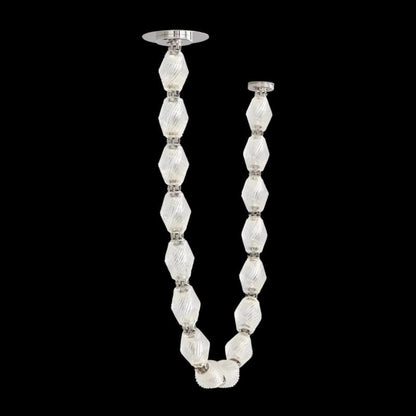 Pearl Necklace- Pendant 51.6"H