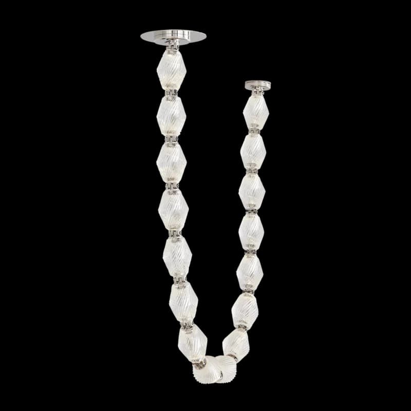 Pearl Necklace- Pendant 51.6"H