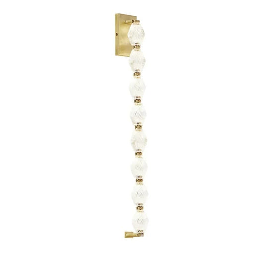 Pearl Necklace- Wall Sconce  27.6"