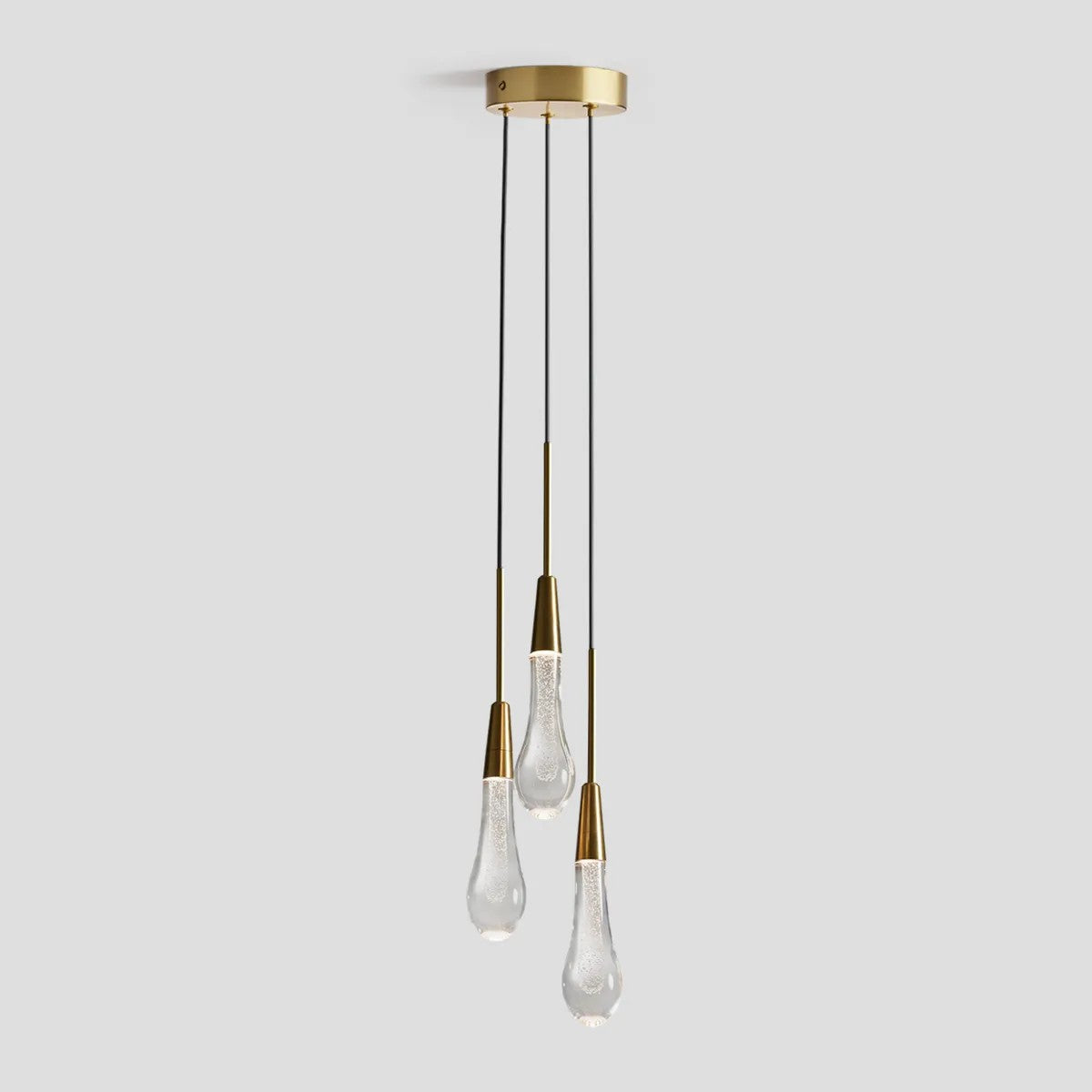 Solitaire Single Light 3-light Pendant