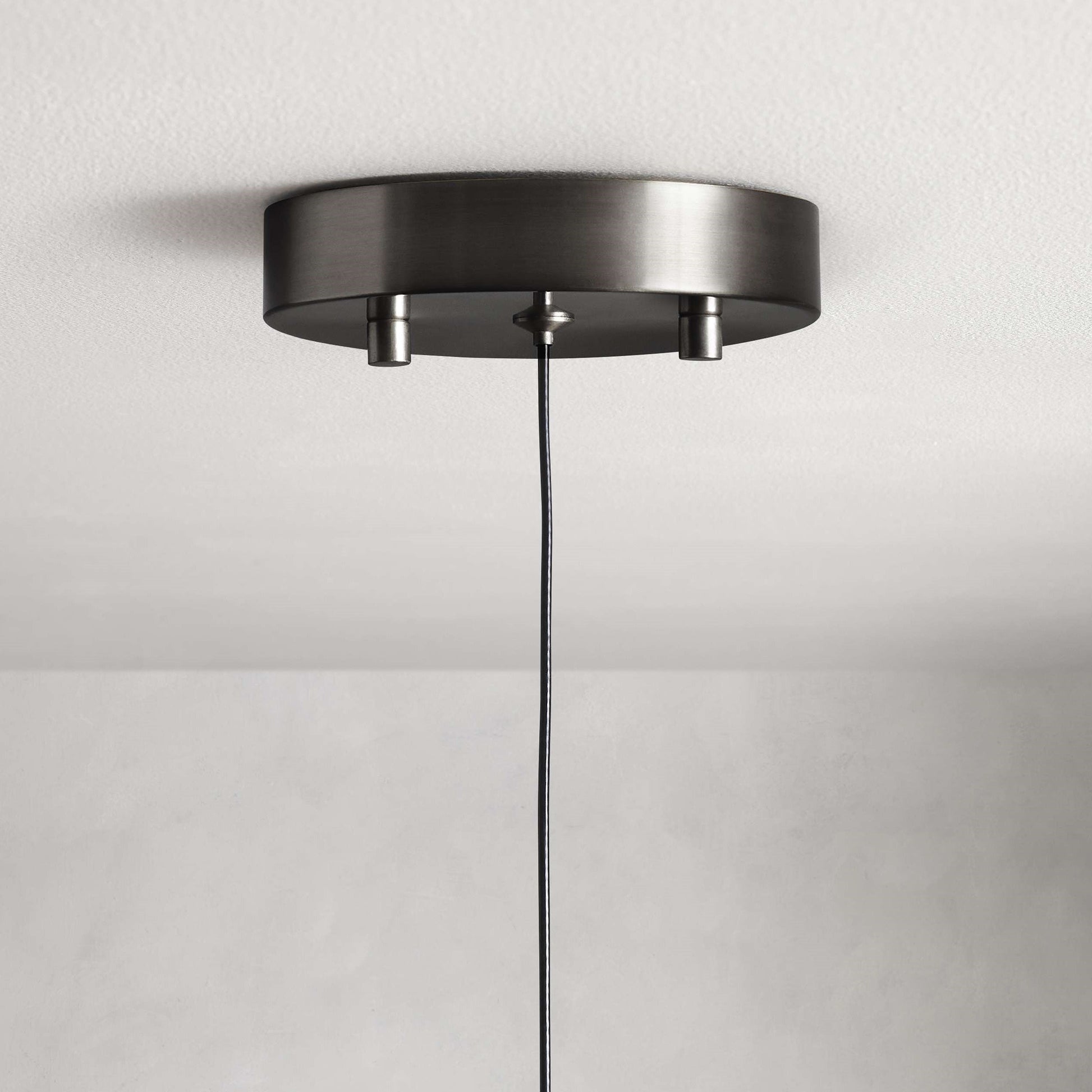 Denise Raindrop Glass Solitaire Single Pendant Light