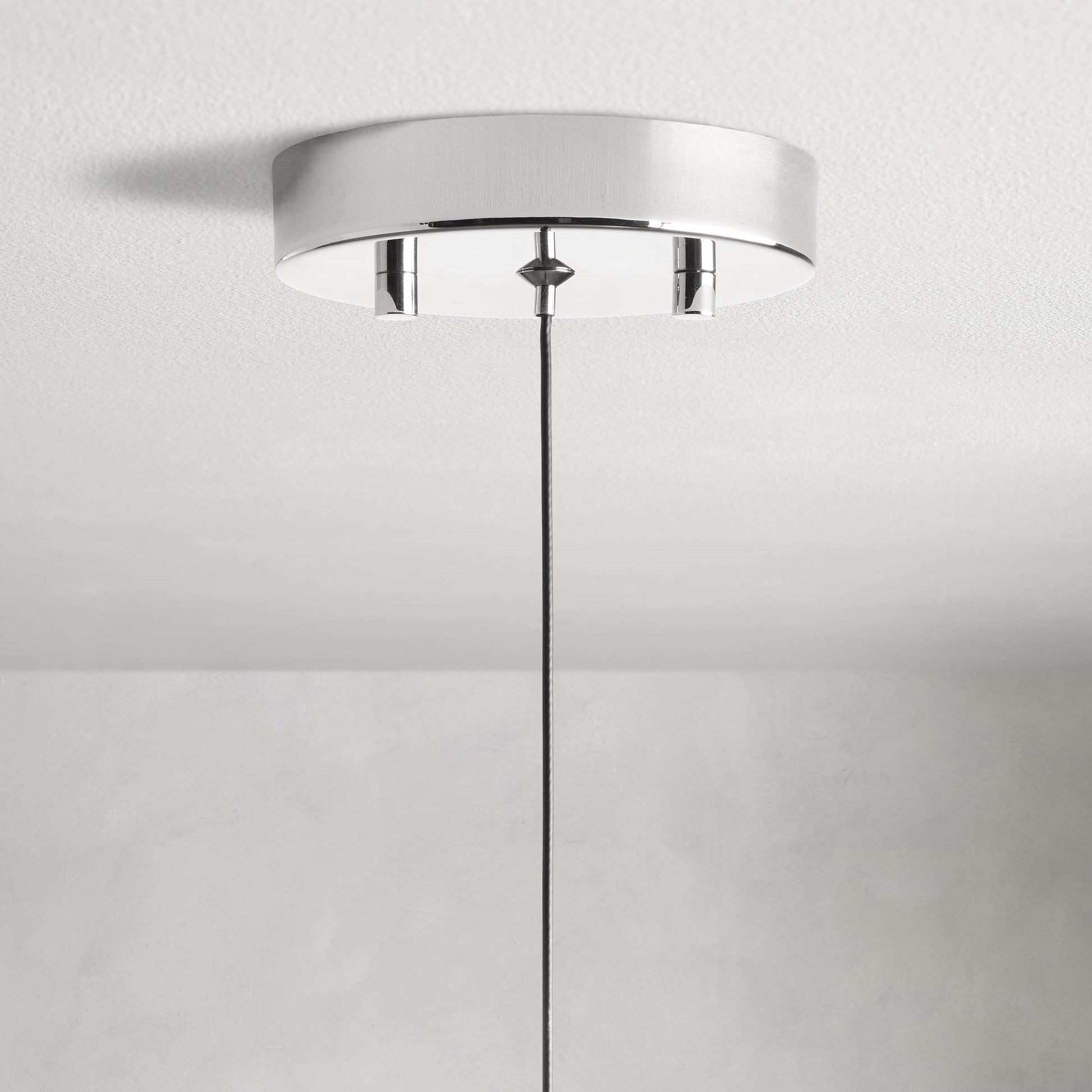 Denise Raindrop Glass Solitaire Single Pendant Light