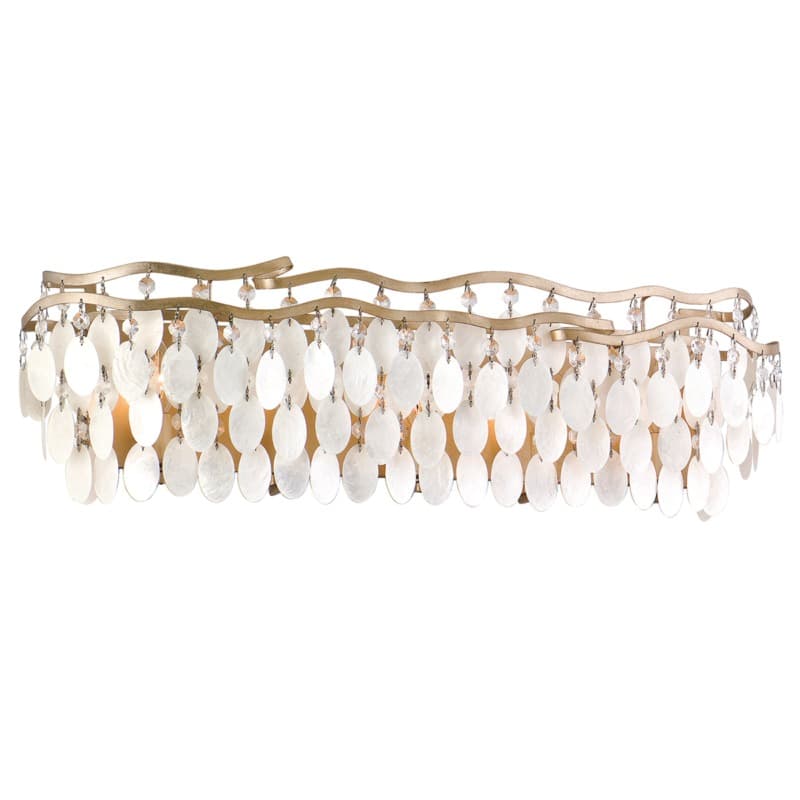 Dolcy Shell With Crystal Vanity Light