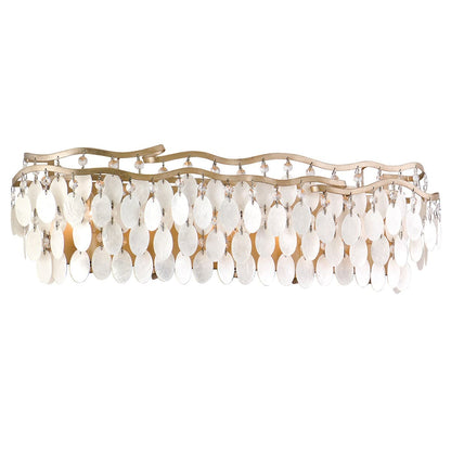 Dolcy Shell With Crystal Vanity Light