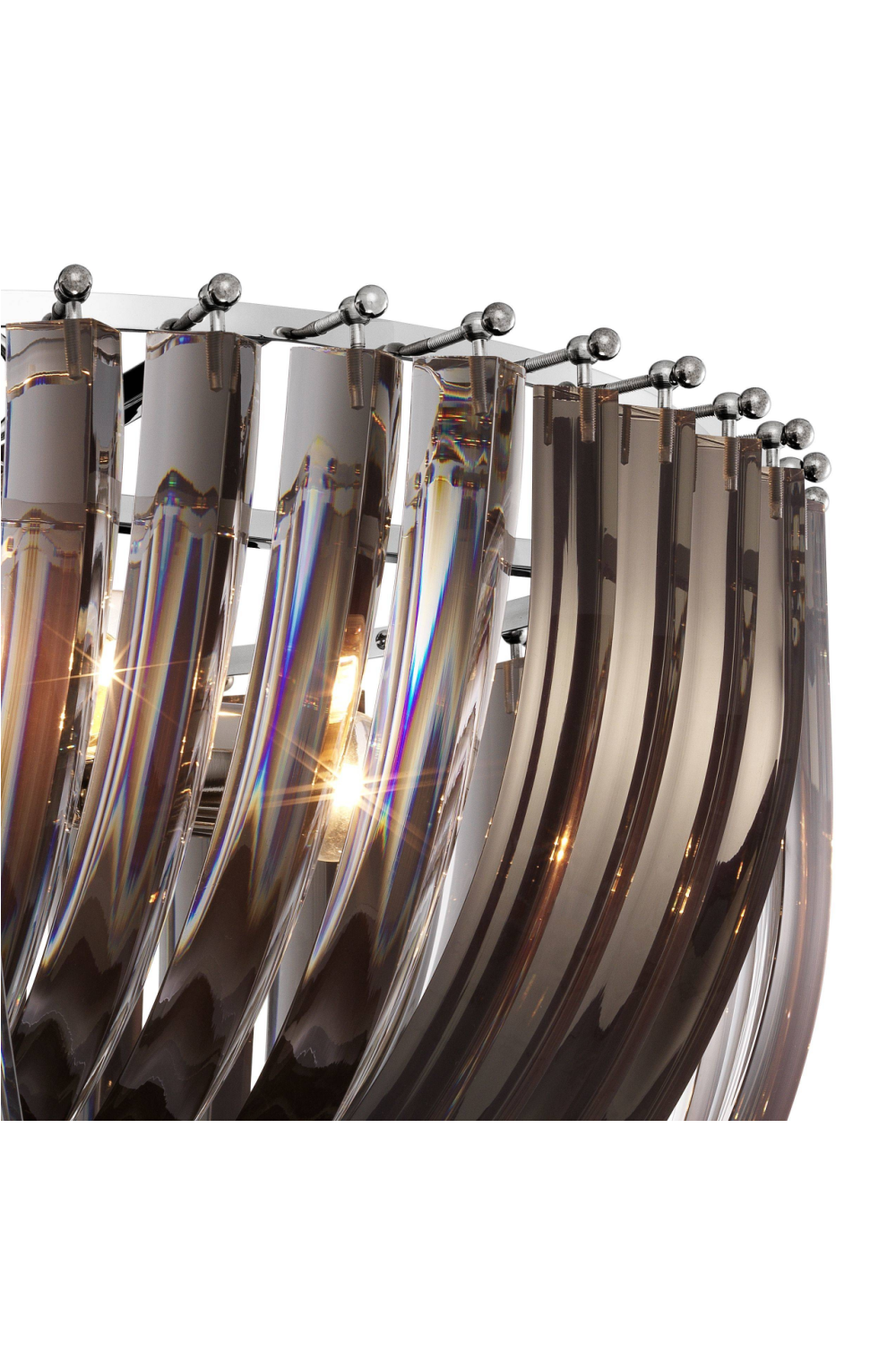 Lucite Loop Chandelier | Eichholtz Murano | OROA TRADE