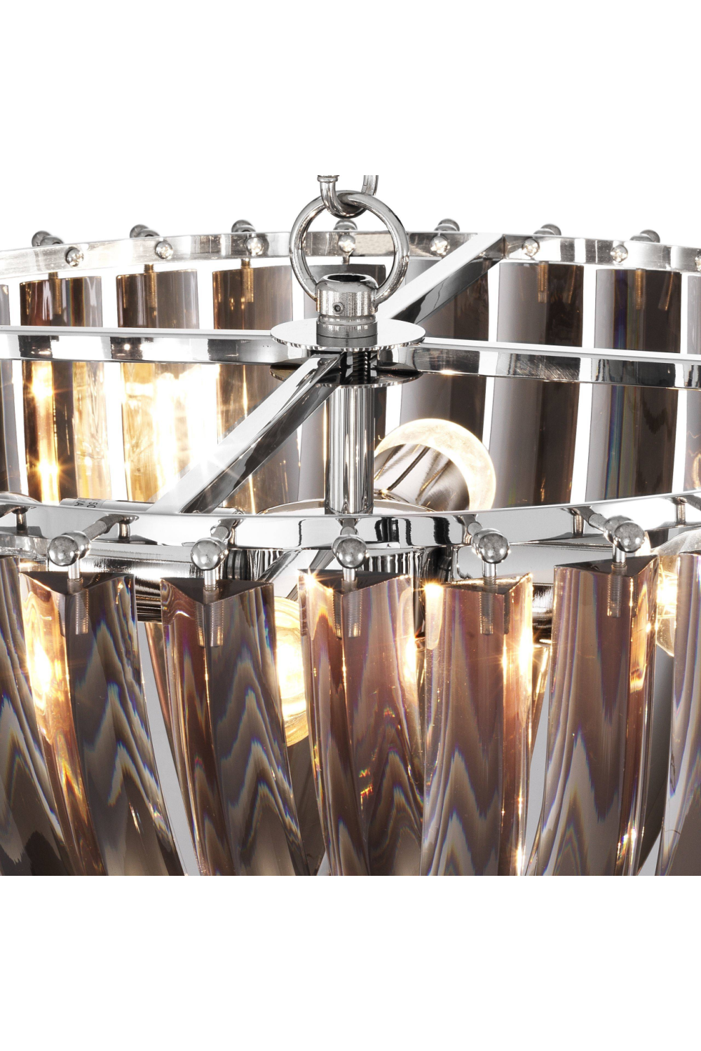 Lucite Loop Chandelier | Eichholtz Murano | OROA TRADE