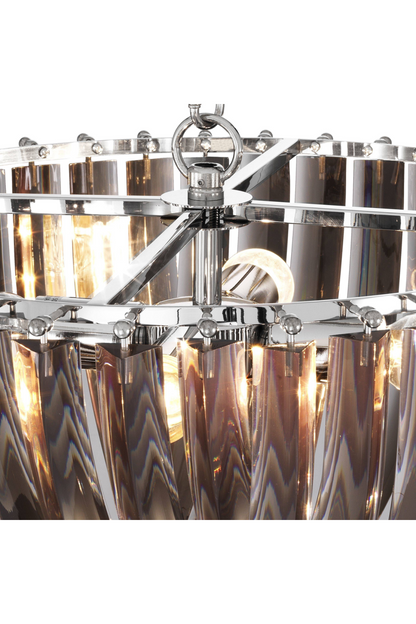 Lucite Loop Chandelier | Eichholtz Murano | OROA TRADE