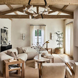 Denise Selena Alabaster Chandelier, Luxury Modern Chandelier for Living Room