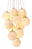 Brass Alabaster Chandelier | Eichholtz Sphinx | Oroatrade.com