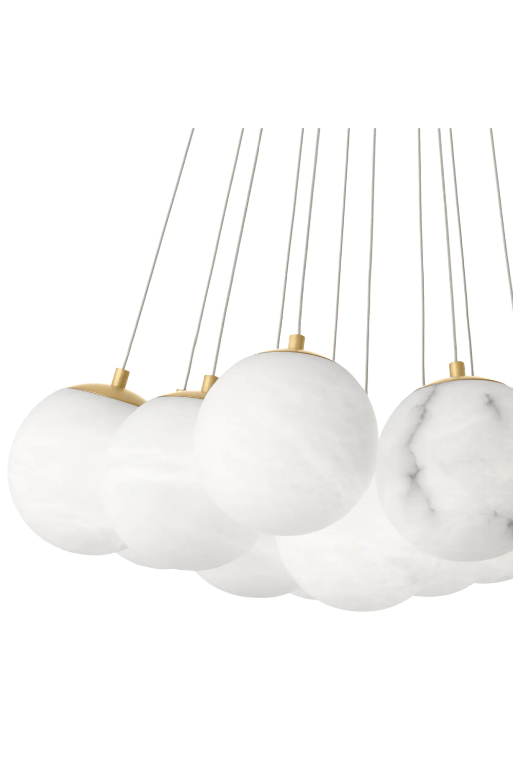 Brass Alabaster Chandelier | Eichholtz Sphinx | Oroatrade.com