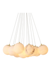 Brass Alabaster Chandelier | Eichholtz Sphinx | Oroatrade.com