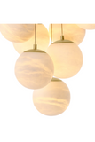 Brass Alabaster Chandelier | Eichholtz Sphinx | Oroatrade.com