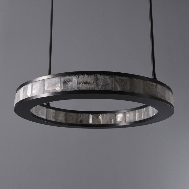 Rock Crystal Concorde Chandelier 40'' 50''