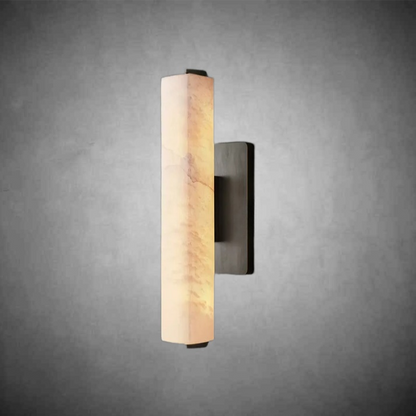 Aurivox Alabaster Single Sconce