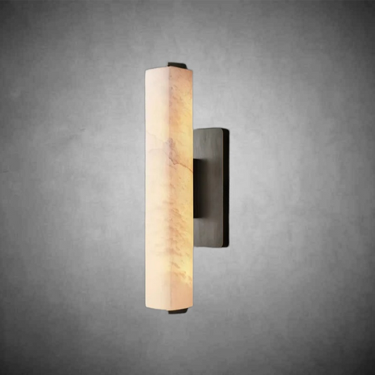 Aurivox Alabaster Single Sconce