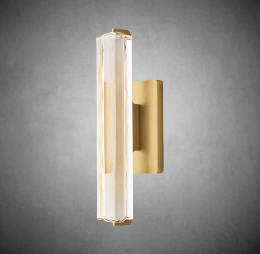 Aurivox Crystal Single Sconce