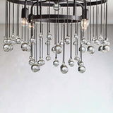 Aubry Crystal Ball Flushmount