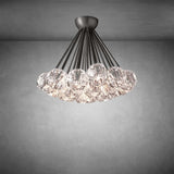 Bolura De Cristal Glass Flushmount 24"