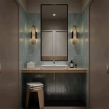 Culoud Elongated Alabaster Wall Sconce