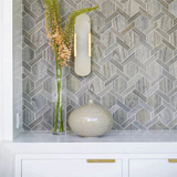 Culoud Elongated Alabaster Wall Sconce