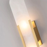 Culoud Elongated Alabaster Wall Sconce