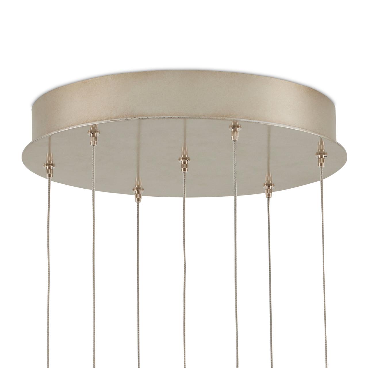 Parysh 7-Light Round Multi-Drop 13'' Chandelier