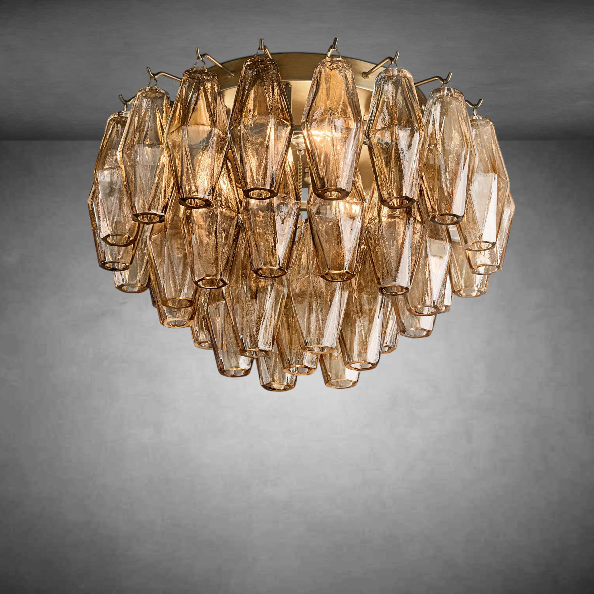 Chiarita Glass Flushmount