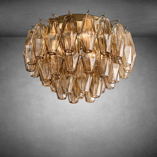 Chiarita Glass Flushmount