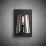 Paurielle Clear Glass Wall Sconce