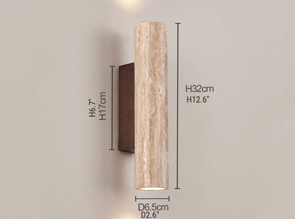 Deniselamp® Creative Stone Wall Lamp in Nordic Style, Living Room, Bedroom image | luxury lighting | nordic style wall lamps