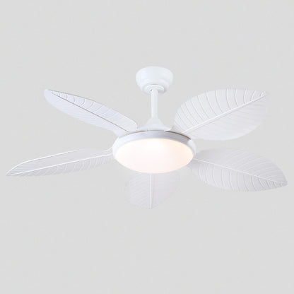 Ceiling Fan Palm Leaf Ceiling Fan 6 Speeds Reversible Ceiling Fans with Lights 48"