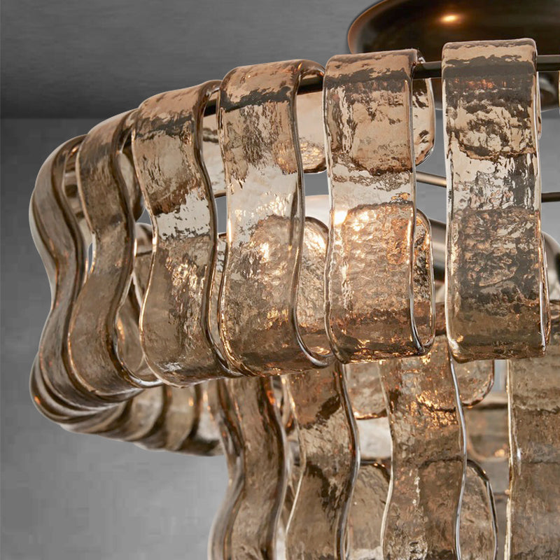Ghiacioo Flush Mount Chandelier for Liviing room/ Bedroom