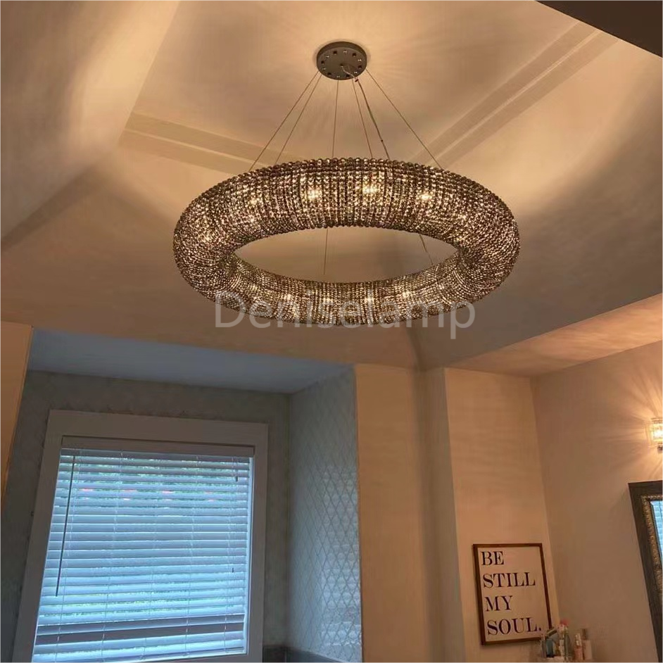 Cannoli Round Chandelier 45"