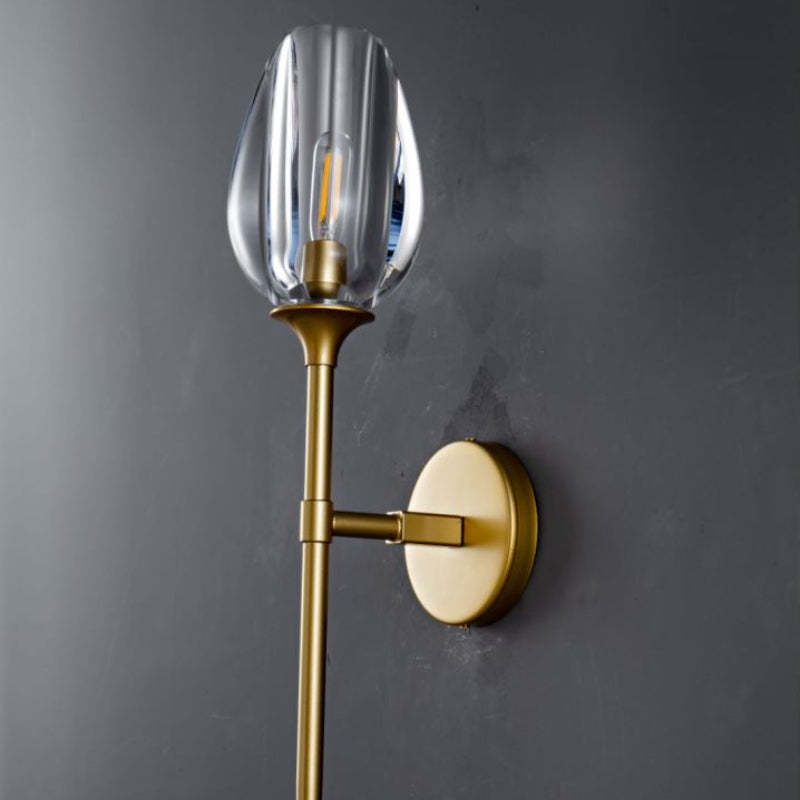 Blossom Double Wall Lamp 24”H (customized)