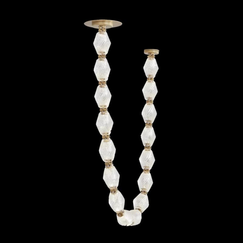 Pearl Necklace- Pendant 51.6"H
