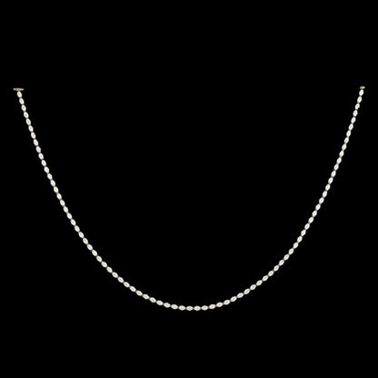 Pearl Necklace- Pendant 104.5"H
