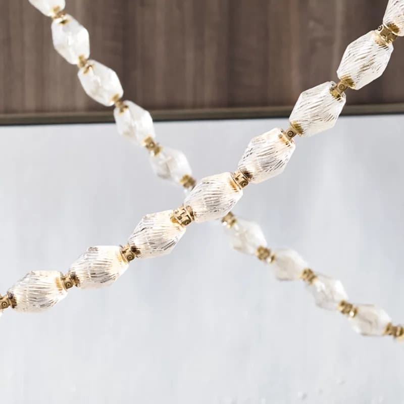 Pearl Necklace- Wall Sconce  27.6"