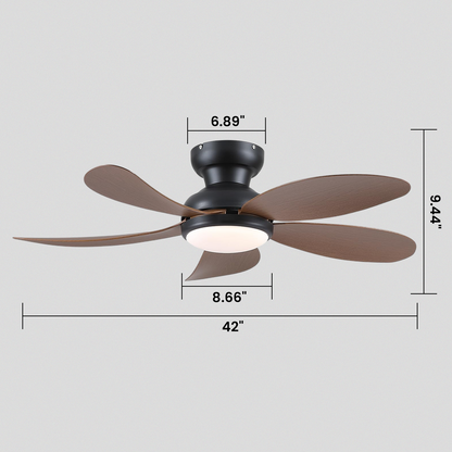 Graceshire contemporary ceiling fan