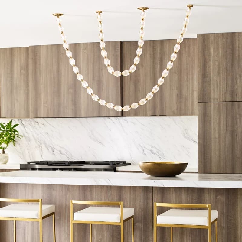 Pearl Necklace- Wall Sconce  27.6"