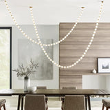 Pearl Necklace- Wall Sconce  27.6"